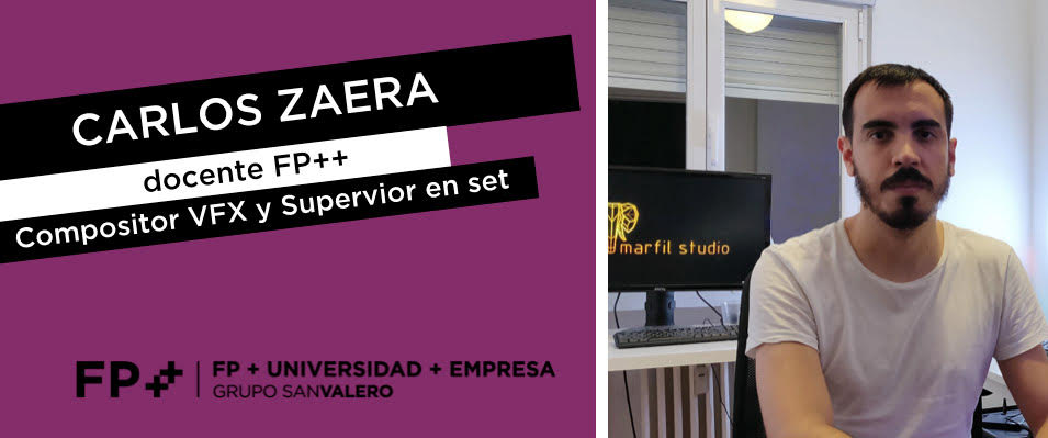 Carlos Zaera, profesor en FP++